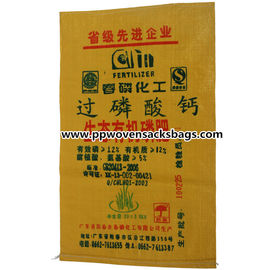 China Sacos tejidos PP impresos polipropileno reciclados del embalaje del superfosfato de los bolsos proveedor