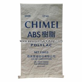 China Bolsos tejidos laminados bolsas de papel reciclados del polipropileno de Multiwall del papel de Kraft para la resina del ABS proveedor