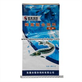 China Sacos laminados película del embalaje de la parte inferior del bloque de los bolsos de la harina BOPP PP Wover de la alimentación, de la harina y de pescado proveedor