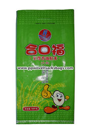 China Altos sacos tejidos PP laminados Bopp de encargo del arroz de los bolsos del lustre en verde proveedor