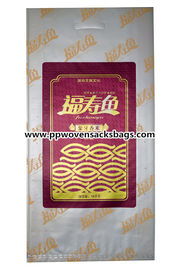China Bolsos laminados BOPP tejidos PP transparentes con la manija para el arroz proveedor