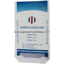 China Bolsas de papel impresas de Multiwall de la alimentación de la proteína del polipropileno al por mayor para el empaquetado del cemento proveedor