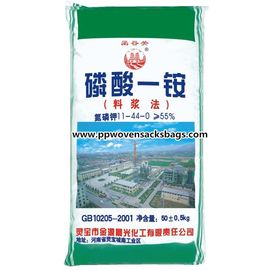 China Bolsos de empaquetado tejidos PP impresos modificados para requisitos particulares del fertilizante para embalar Monoammonium proveedor