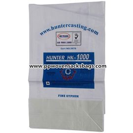 China Sacos de empaquetado tejidos PP reciclados del polipropileno de la parte inferior del bloque para el grano, cebada, embalaje de la harina proveedor
